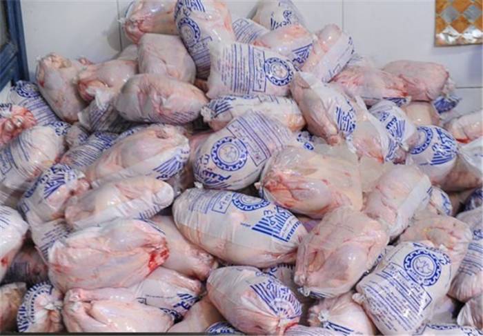 ۴۵ تن مرغ منجمد در قائمشهر در حال توزیع است