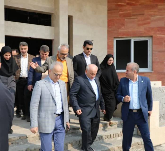 بازدید استاندار مازندران از فاز اول پروژه بیمارستانی آیت الله طبرسی ساری
