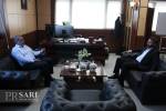 نشست شهردار ساری با معاون امور شهرداری‌های بانک شهر کشور برای توسعه همکاری‌های مالی و بانکی