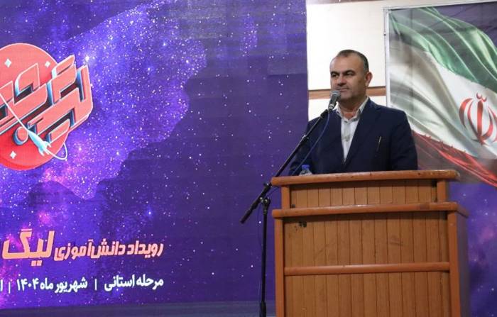تأکید مدیر کل آموزش و پرورش مازندران بر پرورش نسل فکور و مسئولیت‌پذیر در اختتامیه لیگ ملی “جت”