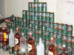 کشف ۸۹۳ قوطی مشروبات الکلی در چابهار