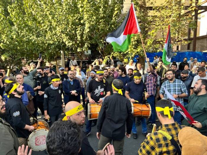 تجمع مردم تهران در محکومیت و اعلام انزجار از جنایات رژیم صهیونیستی
