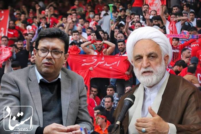 دفاع عمران عباسی از نساجی در حضور محسنی اژه ای