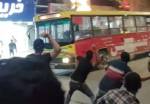 43 دستگاه اتوبوس شهری توسط اغتشاشگران در تهران آسیب دید