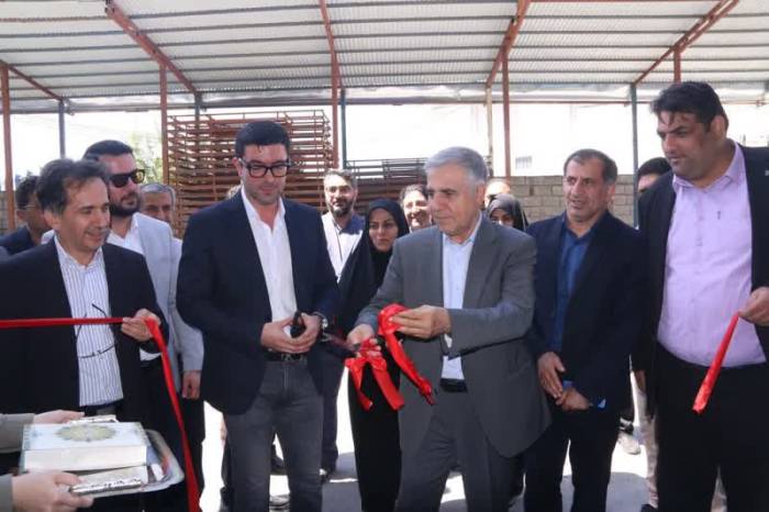افتتاح فاز توسعه یک واحد تولیدی در شهرک صنعتی چهل شهید آمل