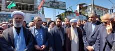 مراسم باشکوه تشییع پیکر آیت الله سلیمانی در بابلسر برگزار شد + عکس
