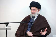 دیدار جمعی از قاریان قرآن عازم حج تمتع با رهبر انقلاب