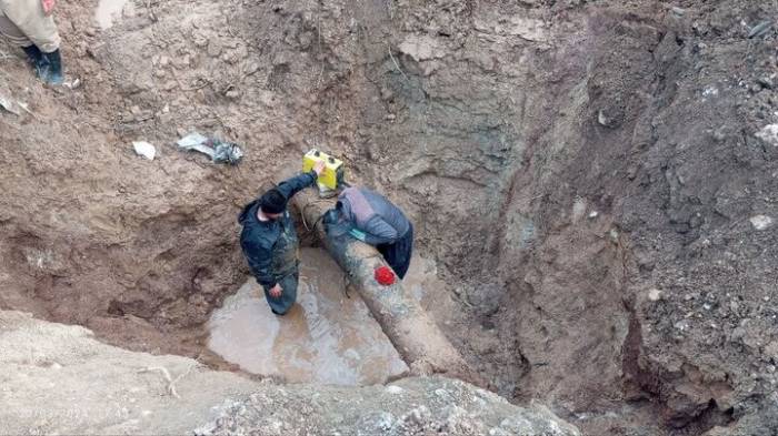 مشکل آب شرب یکهزار خانوار روستای زید سفلی گهرباران رفع می‌شود