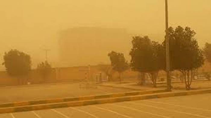 غلظت گرد و غبار در مهران هم اکنون ۱۷ برابر حد مجاز است